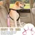 HausPets Cinturones seguridad dobles ajustables 360° perros, enredos, 2