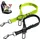 2 unidades – negro y verde – 53 a 73 cm