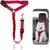 Verstellbarer Sicherheitsgurt für Hunde (50–65 cm) mit Nachtreflektoren Verstellbarer Sicherheitsgurt für Hunde (50–65 cm) mit Nachtreflektoren