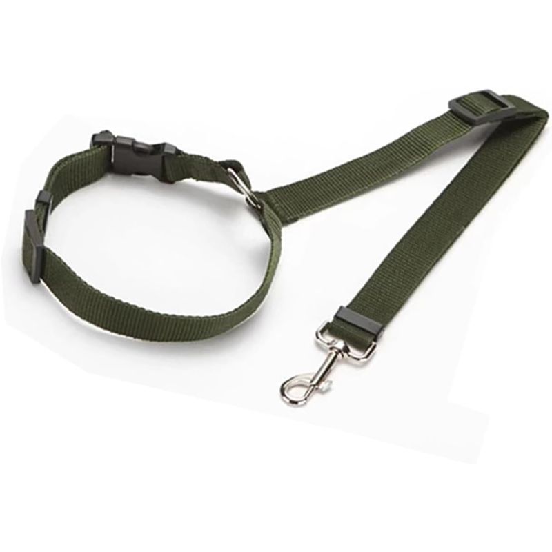 Verstellbarer Hundesicherheitsgurt 35–47,5 cm, Nylon, 360°-Drehschnalle