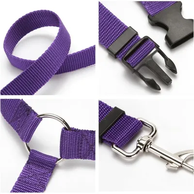 Verstellbarer Hundesicherheitsgurt 35–47,5 cm, Nylon, 360°-Drehschnalle Verstellbarer Hundesicherheitsgurt 35–47,5 cm, Nylon, 360°-Drehschnalle