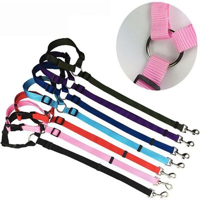 Ceinture sécurité chien réglable 35 47 5 cm nylon boucle rotative 360°
