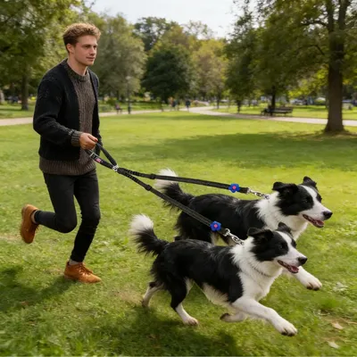Einziehbare reflektierende Hundegurte, 1–2 Abschnitte, elastische Schnalle Einziehbare reflektierende Hundegurte, 1–2 Abschnitte, elastische Schnalle