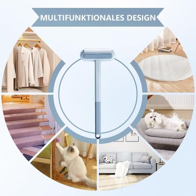 HausPets Adhesivo compacto para eliminar el pelo de la ropa