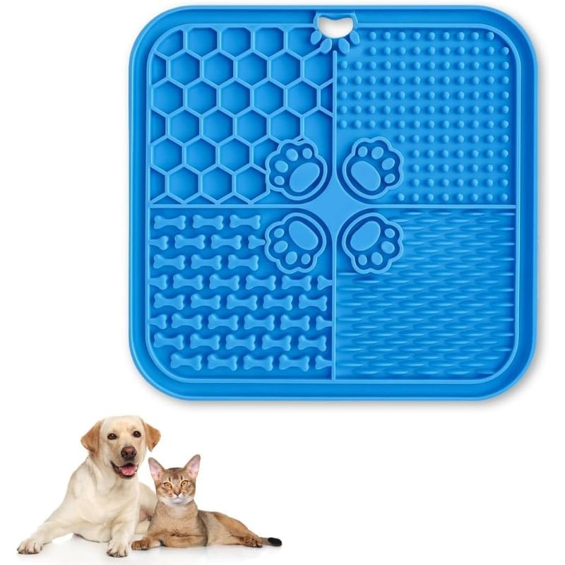 HausPets Anti-Stress-Leckmatte für Hunde/Katzen