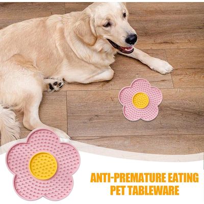 HausPets Tapis léchage chats alimentation lente
