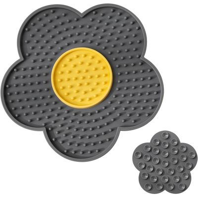 HausPets Universelle Leckmatte mit Saugnäpfen