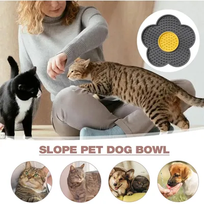 HausPets Universelle Leckmatte mit Saugnäpfen