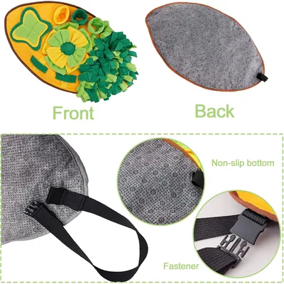 HausPets Faltbares Anti-Stress-Schnüffelpuzzle-Teppich