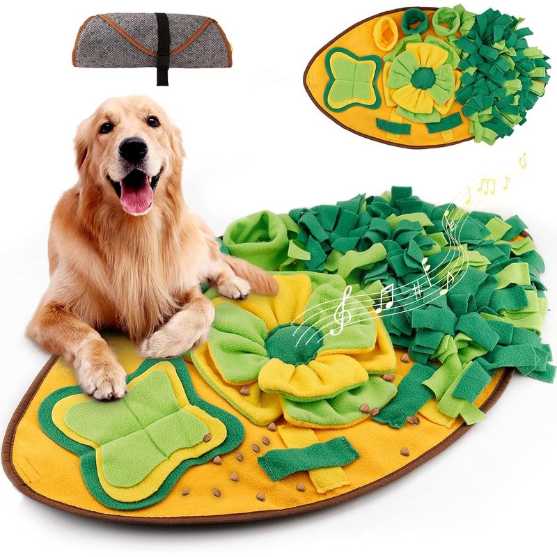 HausPets Faltbares Anti-Stress-Schnüffelpuzzle-Teppich