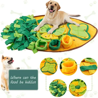HausPets Faltbares Anti-Stress-Schnüffelpuzzle-Teppich
