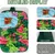 HausPets 2-in-1 Suchmatte mit Blumenmuster 45x25cm