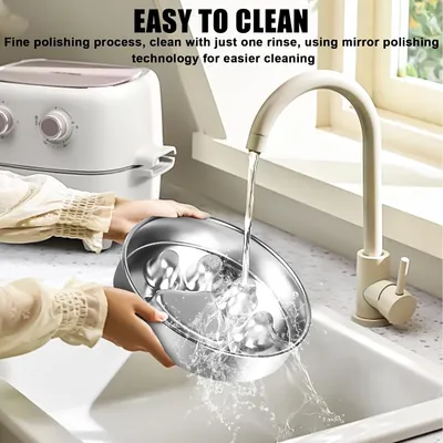 HausPets Anti-Schling-Napf aus Edelstahl + Matte