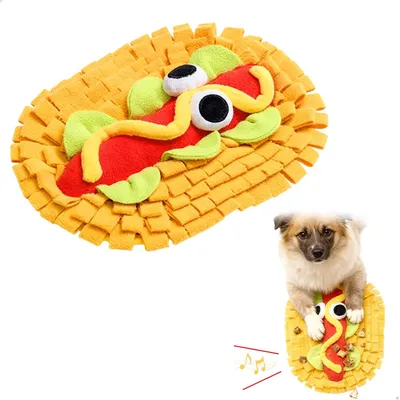 HausPets Tapis renifler chien/chat polaire lavable HausPets Tapis renifler chien/chat polaire lavable