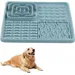 HausPets Leckmatte 19x19cm aus blauem Silikon