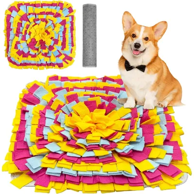 HausPets Tapis fouille 35cm jaune recherche nourriture HausPets Tapis fouille 35cm jaune recherche nourriture