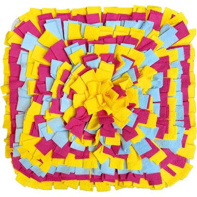 HausPets Tapis fouille 35cm jaune recherche nourriture