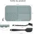 HausPets Lot de 2 Tapis de Léchage Silicone avec Ventouses pour Chien HausPets Lot de 2 Tapis de Léchage Silicone avec Ventouses pour Chien