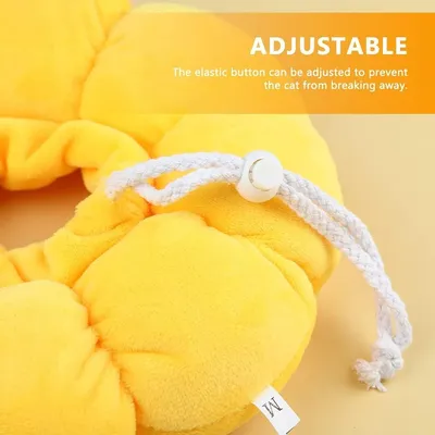 HausPets Collier Anti-Léchage Tournesol M 14-22cm Doux Réglable HausPets Collier Anti-Léchage Tournesol M 14-22cm Doux Réglable