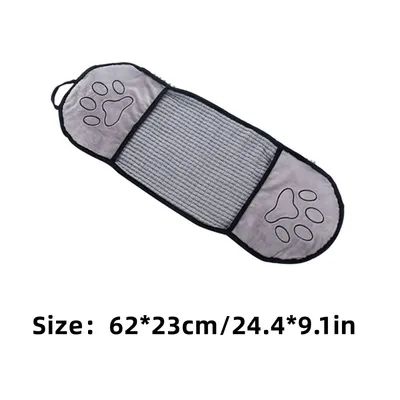 HausPets Serviette Bain Chien Chenille Poches Mains HausPets Serviette Bain Chien Chenille Poches Mains