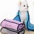 HausPets Serviette Bain Chien Chenille Poches Mains HausPets Serviette Bain Chien Chenille Poches Mains
