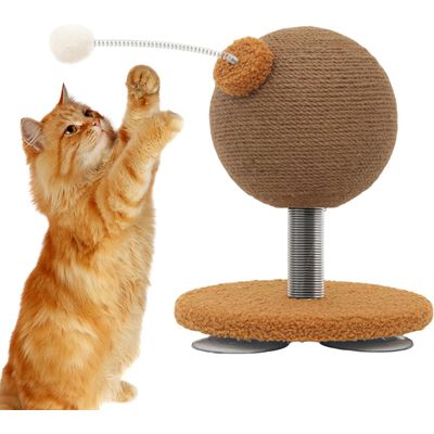 Boule griffoir chat, antidérapante, exercice, divertissement