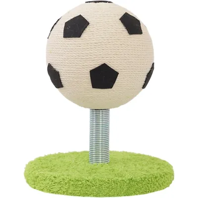 Griffoir chaton football sisal, anti-stress, entraînement intérieur Griffoir chaton football sisal, anti-stress, entraînement intérieur