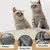 HausPets Selbstklebende Kratzmatte für Katzen DIY, Möbelschutz Beige