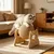 HausPets Balle Griffoir avec Support en Bois pour Chat HausPets Balle Griffoir avec Support en Bois pour Chat