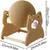 HausPets Balle Griffoir avec Support en Bois pour Chat HausPets Balle Griffoir avec Support en Bois pour Chat