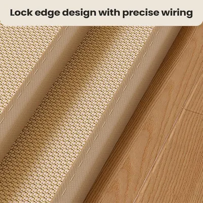 HausPets Kratzmatte aus Natursisal für Wand mit Hängespielzeug-Ball