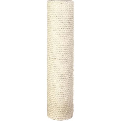 Tronc sisal remplacement arbre chat, M8, ø9x40cm, naturel