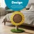 Griffoir tournesol 50 cm avec niche, jaune Griffoir tournesol 50 cm avec niche, jaune