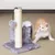Petit chat escalade sisal, colonne amusante, griffoir, gris Petit chat escalade sisal, colonne amusante, griffoir, gris