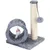 Petit chat escalade sisal, colonne amusante, griffoir, gris Petit chat escalade sisal, colonne amusante, griffoir, gris