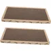 HausPets 2er-Set Flache Sisal-Kratzmatten für Katzen