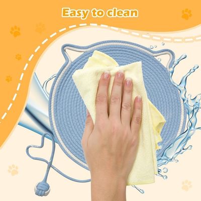 HausPets Tapis Griffoir en Corde de Coton pour Chat