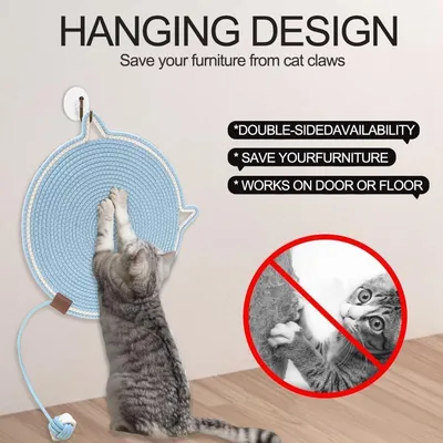 HausPets Tapis Griffoir en Corde de Coton pour Chat HausPets Tapis Griffoir en Corde de Coton pour Chat