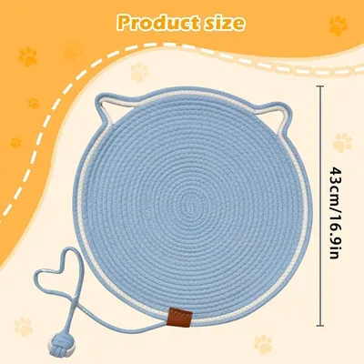 HausPets Tapis Griffoir en Corde de Coton pour Chat HausPets Tapis Griffoir en Corde de Coton pour Chat