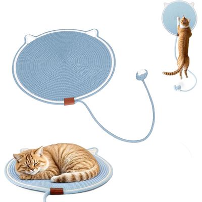 HausPets Tapis Griffoir en Corde de Coton pour Chat