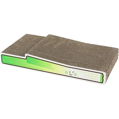 Corrugated Scratcher veggie shape 15.55x8.07x2.17in, banana onion carrot Corrugated Scratcher veggie shape 15.55x8.07x2.17in, banana onion carrot