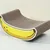 Gebogener Katzenkratzbaum aus Pappe – Bananen – Kratzfest