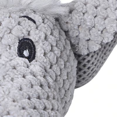 HausPets Juguete de peluche para perros con sonido y textura crujiente