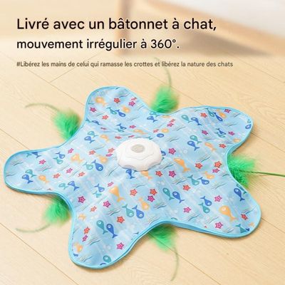 HausPets Jouet électronique rotatif pour chats