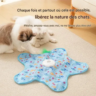 HausPets Jouet électronique rotatif pour chats HausPets Jouet électronique rotatif pour chats