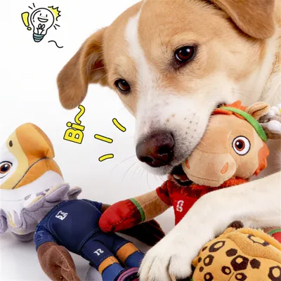 HausPets Hunde Bestseller Quitschspielzeug, Maskottchen, Adler/CLUTCH