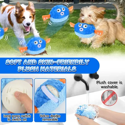 HausPets Elektrischer Interaktiver Hundeball