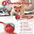 HausPets Intelligenter LED-Spielball Wiederaufladbar für Hund & Katze