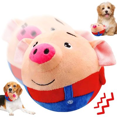 HausPets Jouet Mobile Interactif en Peluche pour Chien