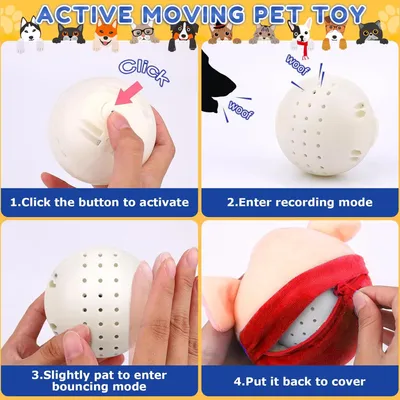 HausPets Jouet Mobile Interactif en Peluche pour Chien HausPets Jouet Mobile Interactif en Peluche pour Chien